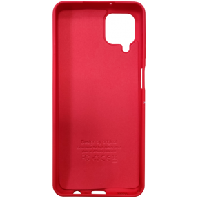 Чохол Silicone Case Samsung A12 (червоний)