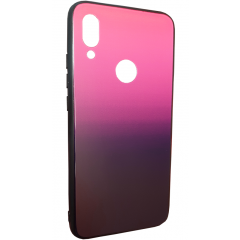 Чохол Glass Case Gradient Xiaomi Redmi Note 7 (Purple Barca)
