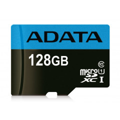 Карта пам'яті Adata micro-SDHC 128 GB (10cl) + SD adapter