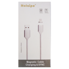Магнітний кабель Nolaipo MC-02 Type-C (срібний)