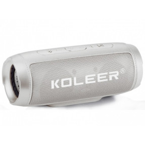 Bluetooth колонка Koleer S1000 (Silver)