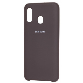 Чохол Silky Samsung Galaxy A20/A30 (какао)