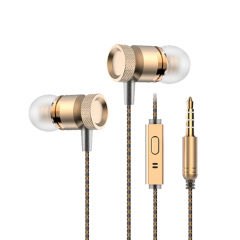 Вакуумні навушники-гарнітура Konfulon INA8 (Gold)