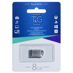 Флешка USB T&G 105 Metal 8Gb (Silver) TG105-8G