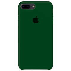 Чохол Silicone Case iPhone 7/8 Plus (темно-зелений)