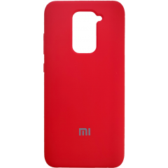 Чехол Silky Xiaomi Redmi Note 9 (красный)