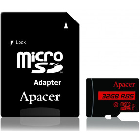 Карта пам'яті Apacer micro SD 32gb (10cl) + adapter