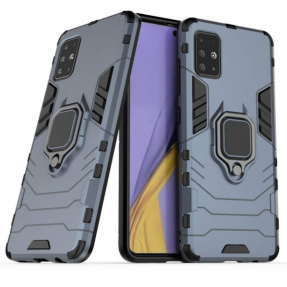 Чохол Armor + підставка Samsung Galaxy A51 (сірий)