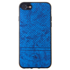 Чехол Velvet iPhone 7/8 (синий) 