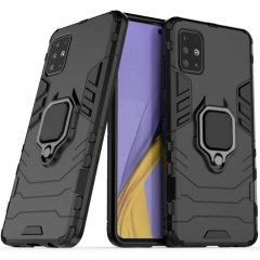 Чохол Armor + підставка Samsung Galaxy A31 (чорний)