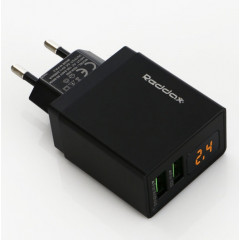 Мережевий зарядний пристрій Reddax RDX-030 2.4A (чорний)
