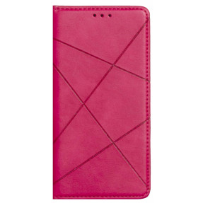 Книга Business Leather Xiaomi Redmi 9 (малиновий)