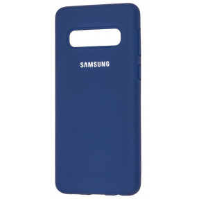 Чохол Silky Samsung Galaxy S10 (синій)