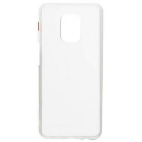 Чохол LikGus Maxshield матовий Xiaomi Redmi Note 9 Pro/Note 9s (білий)