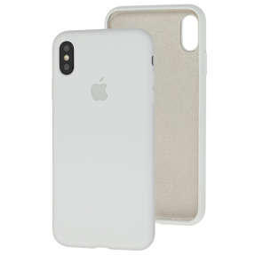 Чохол Silicone Case iPhone Xs Max (білий)