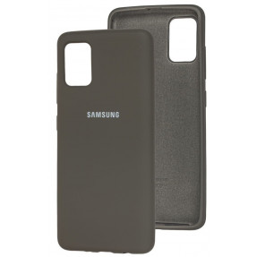 Чохол Silicone Case Samsung Galaxy A51 (сірий)