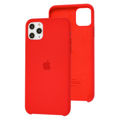 Чехол Silicone Case Iphone 11 Pro Max (красный)