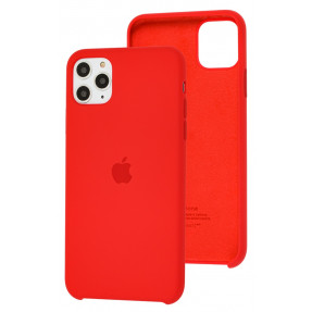 Чохол Silicone Case iPhone 11 Pro Max (червоний)