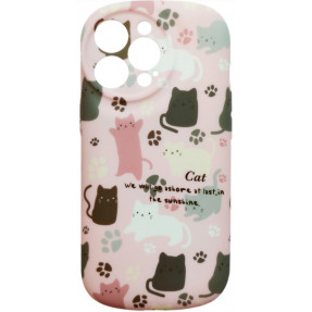 Case Pink Cat Camera Protection for iPhone 11 Pro Max