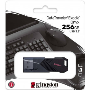 Флешка USB Kingston DT Exodia Onyx 256GB (Black) DTXON/256GB