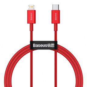 Кабель Baseus Superior Series Type-C to Lightning PD 20W (Red) CATLYS-A09