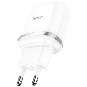 Мережевий зарядний пристрій Hoco N3 QC3.0 (White)