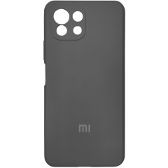 Чохол Silicone Case Xiaomi Mi 11 Lite (чорний)