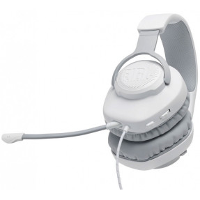 Накладні навушники JBL Quantum 100 (White) JBLQUANTUM100WHT