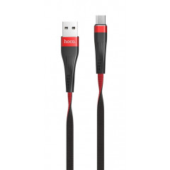 Кабель Hoco U39 Slender Micro USB (Black/Red)