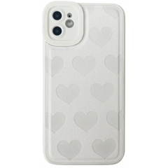 Чохол Silicine Love case для iPhone 12 White
