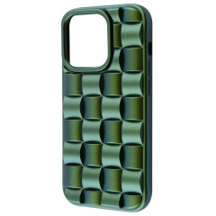 Чохол Weaving for iPhone 12 Pro (Green)