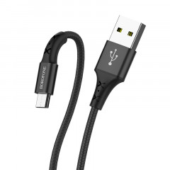 Кабель Borofone BX20 Micro USB (Black) 1.2m