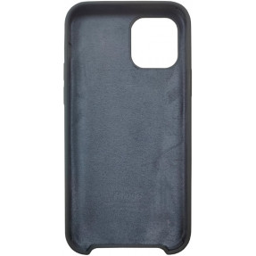 Чохол Silicone Case iPhone 12/12 Pro (сіро-зелений)