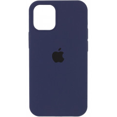 Чехол Silicone Case Iphone 12 /12 Pro (темно-синий)