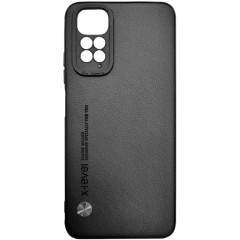 Чохол X-Level Leather Case Xiaomi Redmi Note 11 (Black)