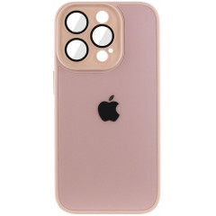 Silicone Case 9D-Glass Mate Box iPhone 11 Pro (Pink Sand)