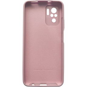 Чoхол Silicone Case Xiaomi Redmi Note 10/ Note 10S (рожевий пісок)