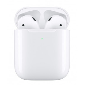 TWS навушники Apple AirPods 2 (Copy) with Wireless Charging Case (White)