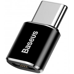 Адаптер Baseus Micro to Type-C 2.4A (Black) CAMOTG-01