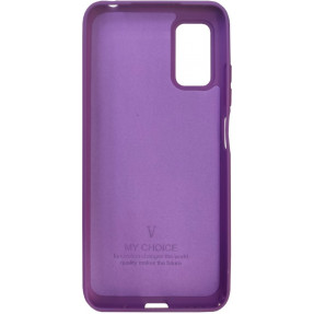 Чохол Silicone Case Xiaomi Redmi Note 10 5G (пурпурний)