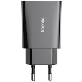Мережевий зарядний пристрій Baseus Speed Mini PD 20W Type C (Black) CCFS-SN01