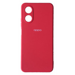Чохол Silicone Case Oppo A17 (червоний)