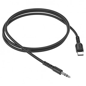 AUX кабель Hoco UPA17 Type-C на 3.5мм (Black)