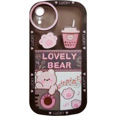 Case Lovely Bear for iPhone XR (Black)