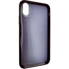 Чохол Clear Silicone Case Apple iPhone X/Xs (чорний)