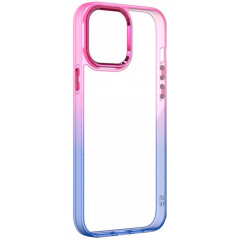Чохол TPU+PC Fresh sip series Apple iPhone 11 (Рожевий / Синій)