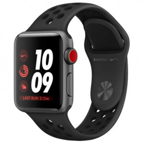 Ремінець Sport Nike+ для Apple Watch 38/40mm (чорний)