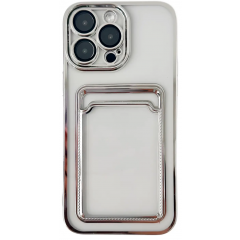 Чохол CARD CASE SAFE iPhone 12 Pro Max (Silver)