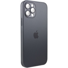 Silicone Case 9D-Glass Box iPhone 11 Pro (Graphite Black)