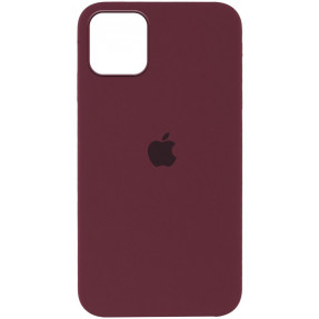 Чохол Silicone Case iPhone 11 Pro (бордовий)